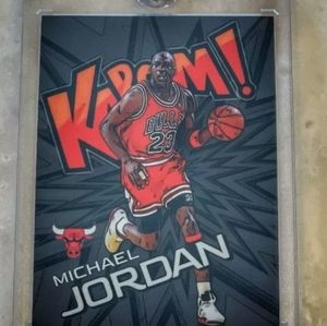 Michael Jordan Black Legacy Kaboom Refractor Sealed!
